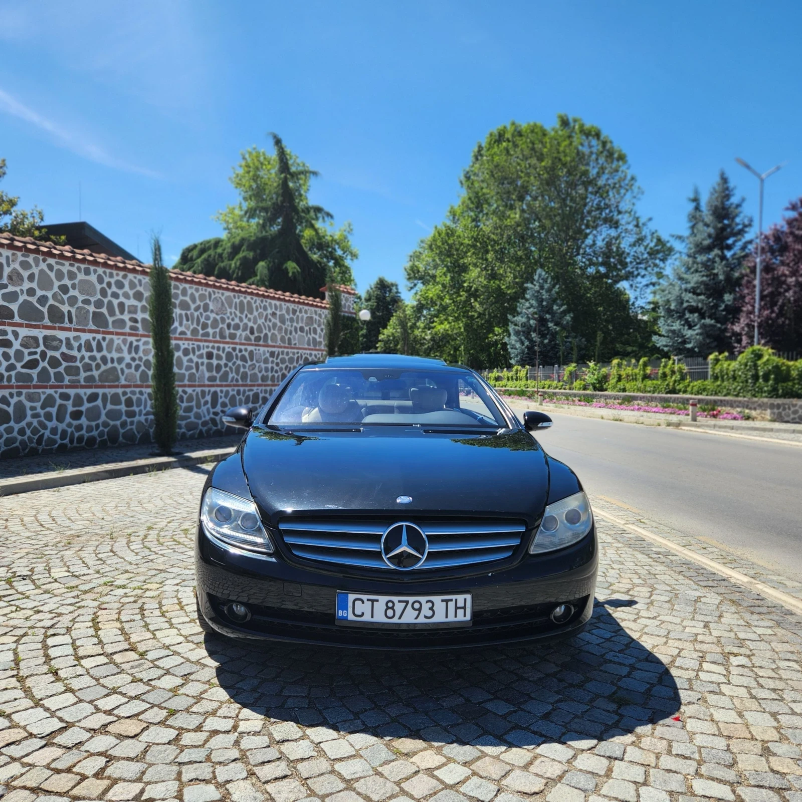 Mercedes-Benz CL CL 500 с газ, снимка 2 - Автомобили и джипове - 54720276