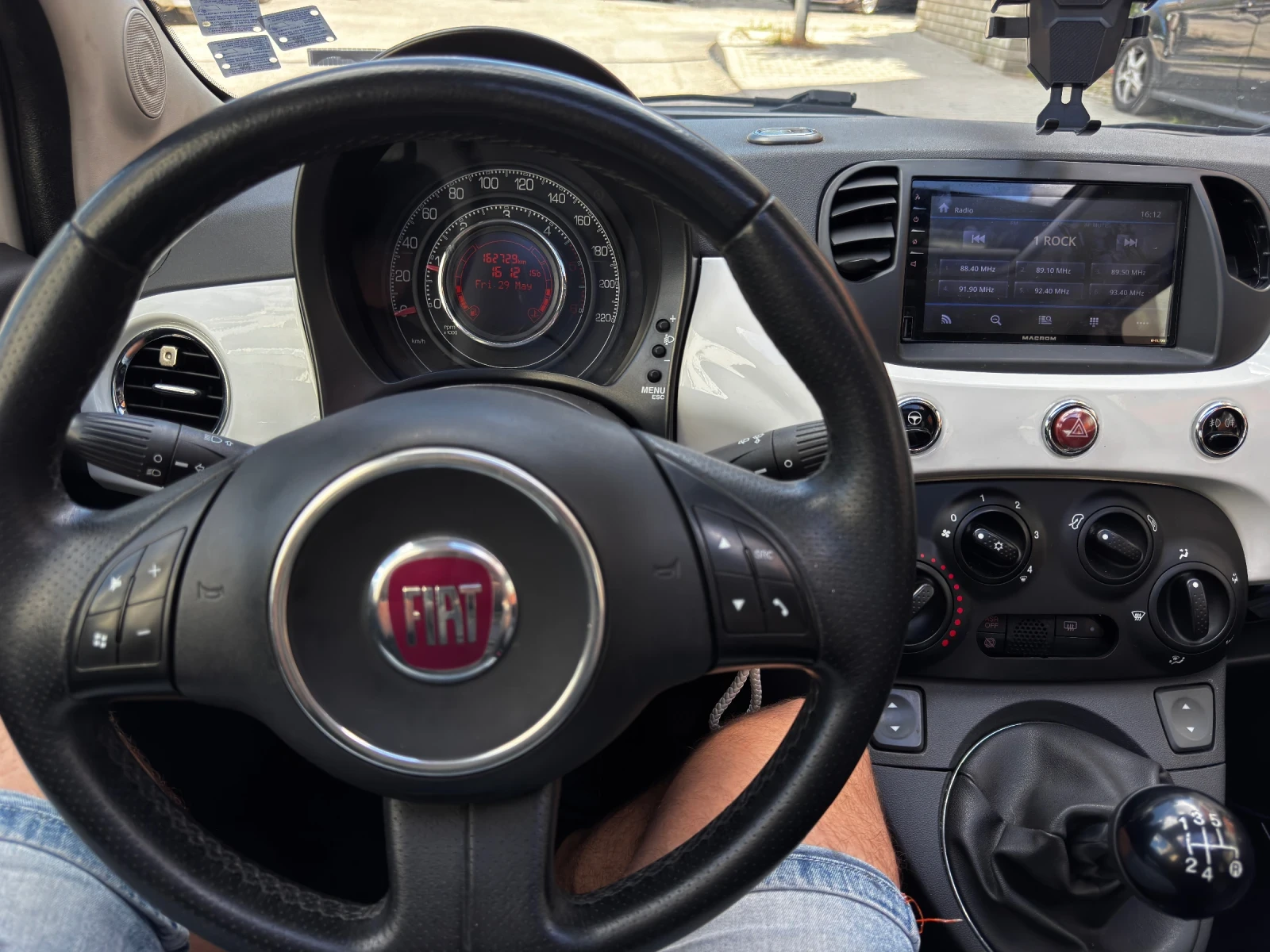 Fiat 500 Fiat 500 1.3 MultiJet 95к.с. Start&Stop, снимка 13 - Автомобили и джипове - 54722947