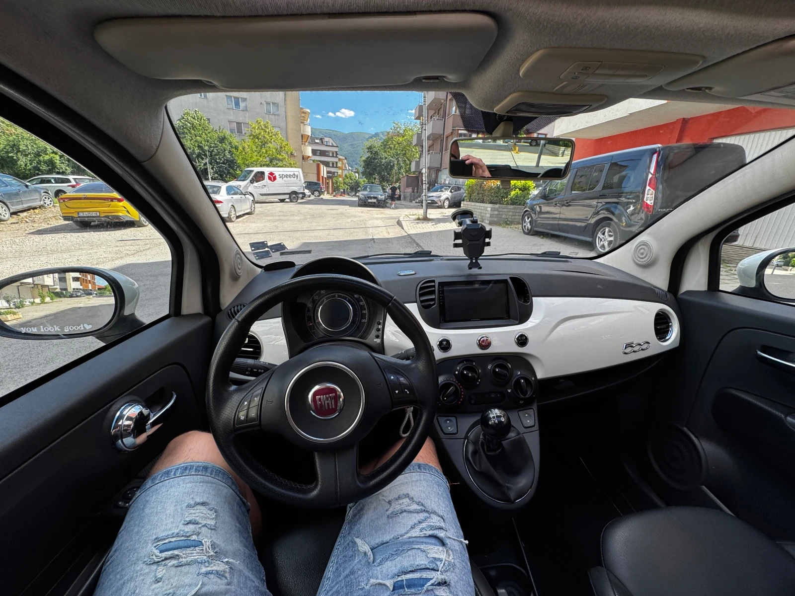 Fiat 500 Fiat 500 1.3 MultiJet 95к.с. Start&Stop, снимка 12 - Автомобили и джипове - 54722947