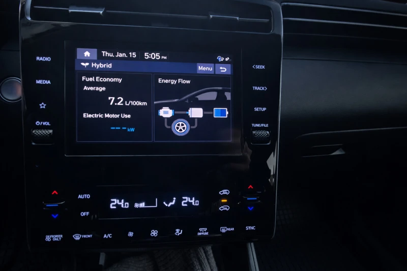 Hyundai Tucson 1.6T MILD HYBRID 48V ГАРАНЦИЯ, снимка 13 - Автомобили и джипове - 52527546