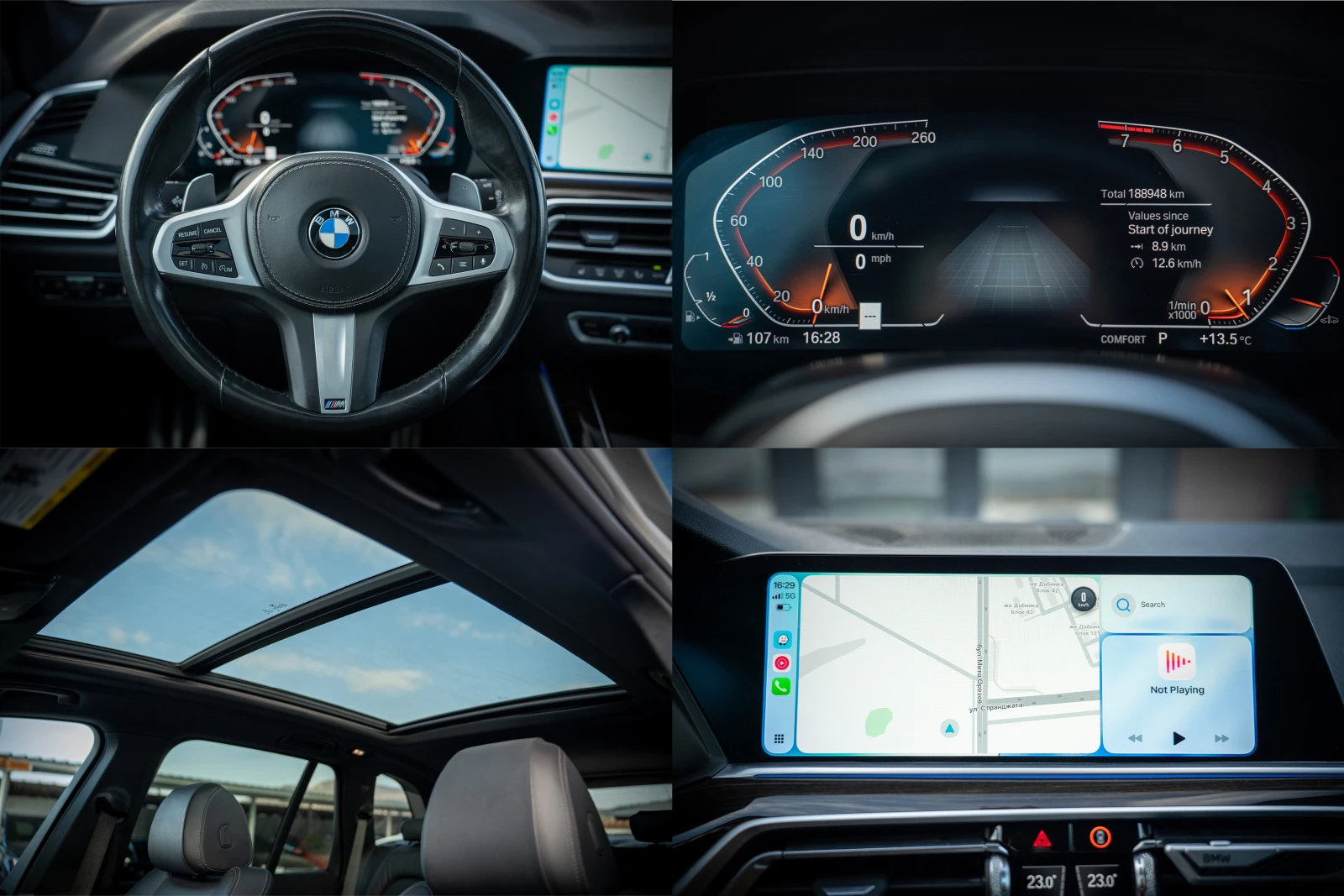 BMW X5 4.0XI* M-SPORT* CRYSTAL | Mobile.bg � ����������� 11