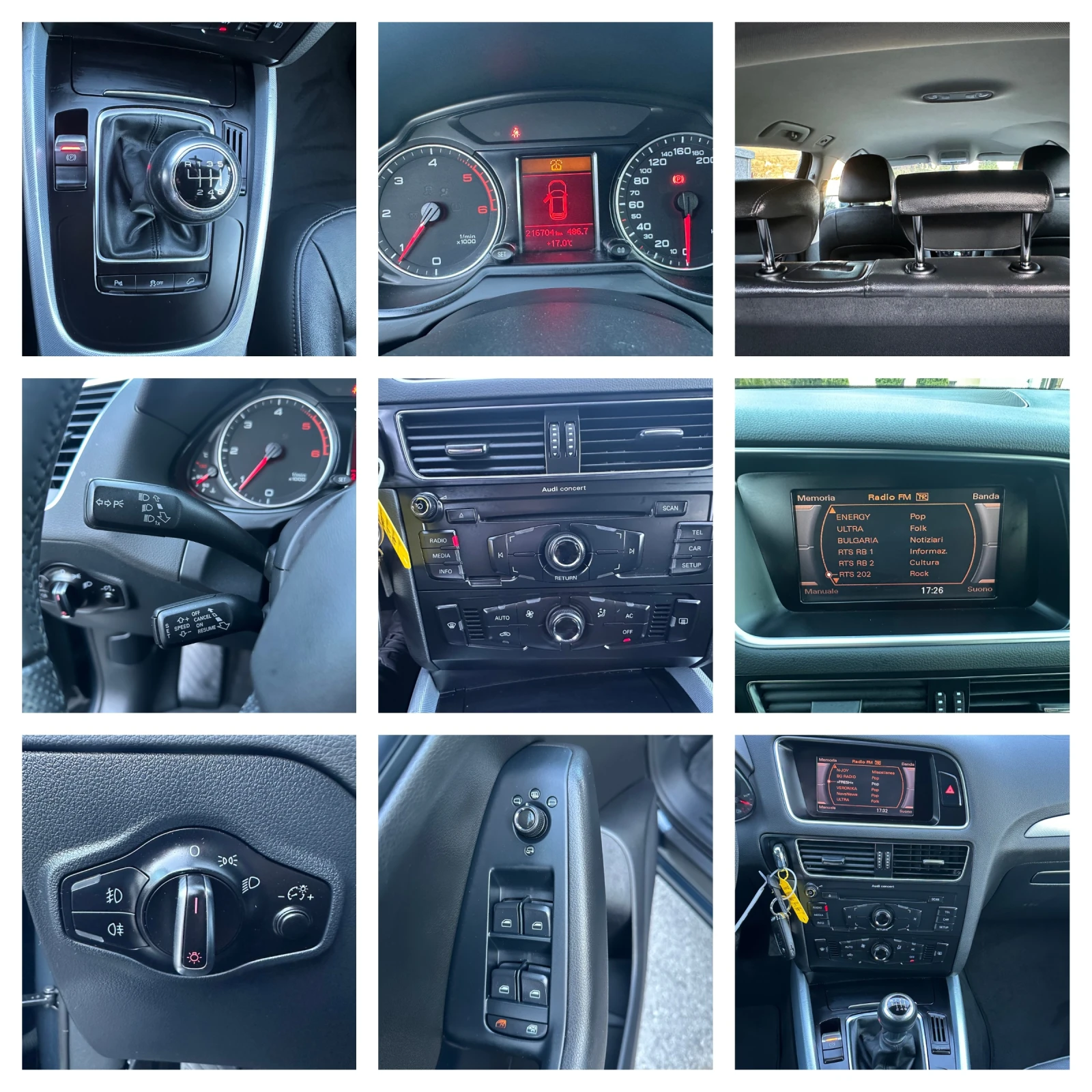 Audi Q5 2.0TDI-170k.s-4X4-LED-����-PDC-XENON-EURO5A-6��. | Mobile.bg � ����������� 16