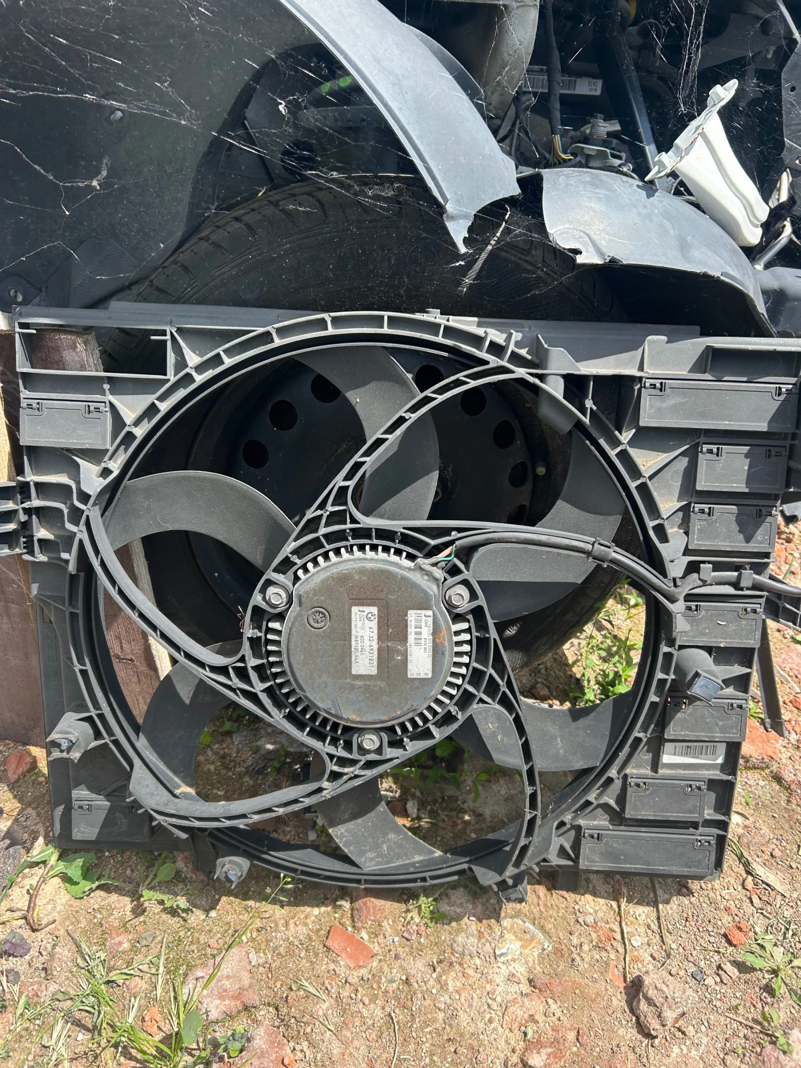 67.32-6931231 ел.перка охлаждане BMW E60 2.0i 2.5i 3.0i