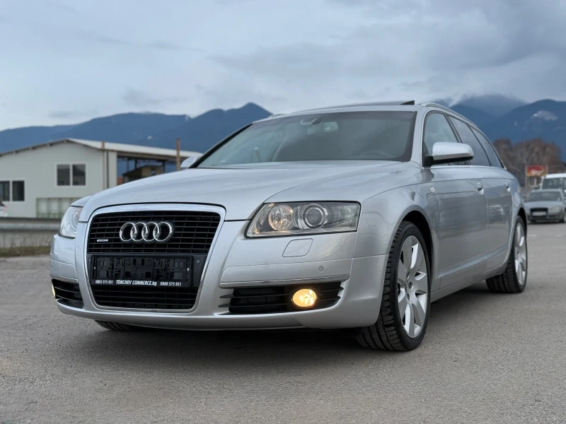 Audi A6 3.0-TDI-quattro-KEYLES-FULL-LUK-KOJA-NAVI-XENON, снимка 3 - Автомобили и джипове - 53437544