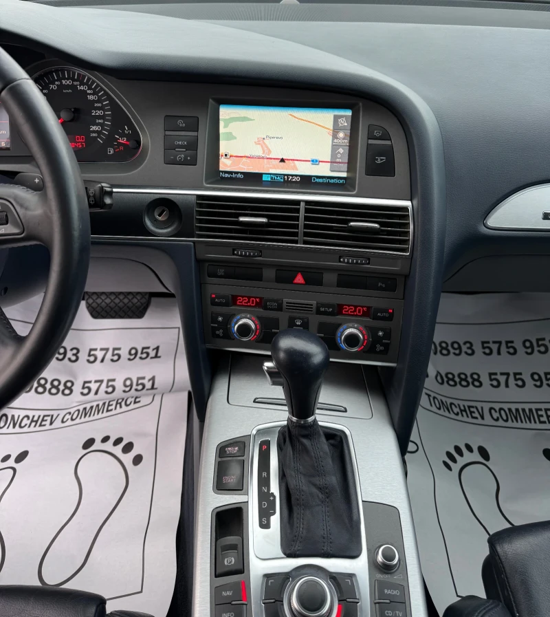Audi A6 3.0-TDI-quattro-KEYLES-FULL-LUK-KOJA-NAVI-XENON, снимка 10 - Автомобили и джипове - 53437544