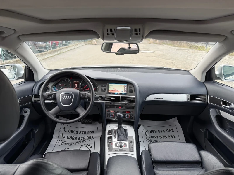 Audi A6 3.0-TDI-quattro-KEYLES-FULL-LUK-KOJA-NAVI-XENON, снимка 13 - Автомобили и джипове - 53437544