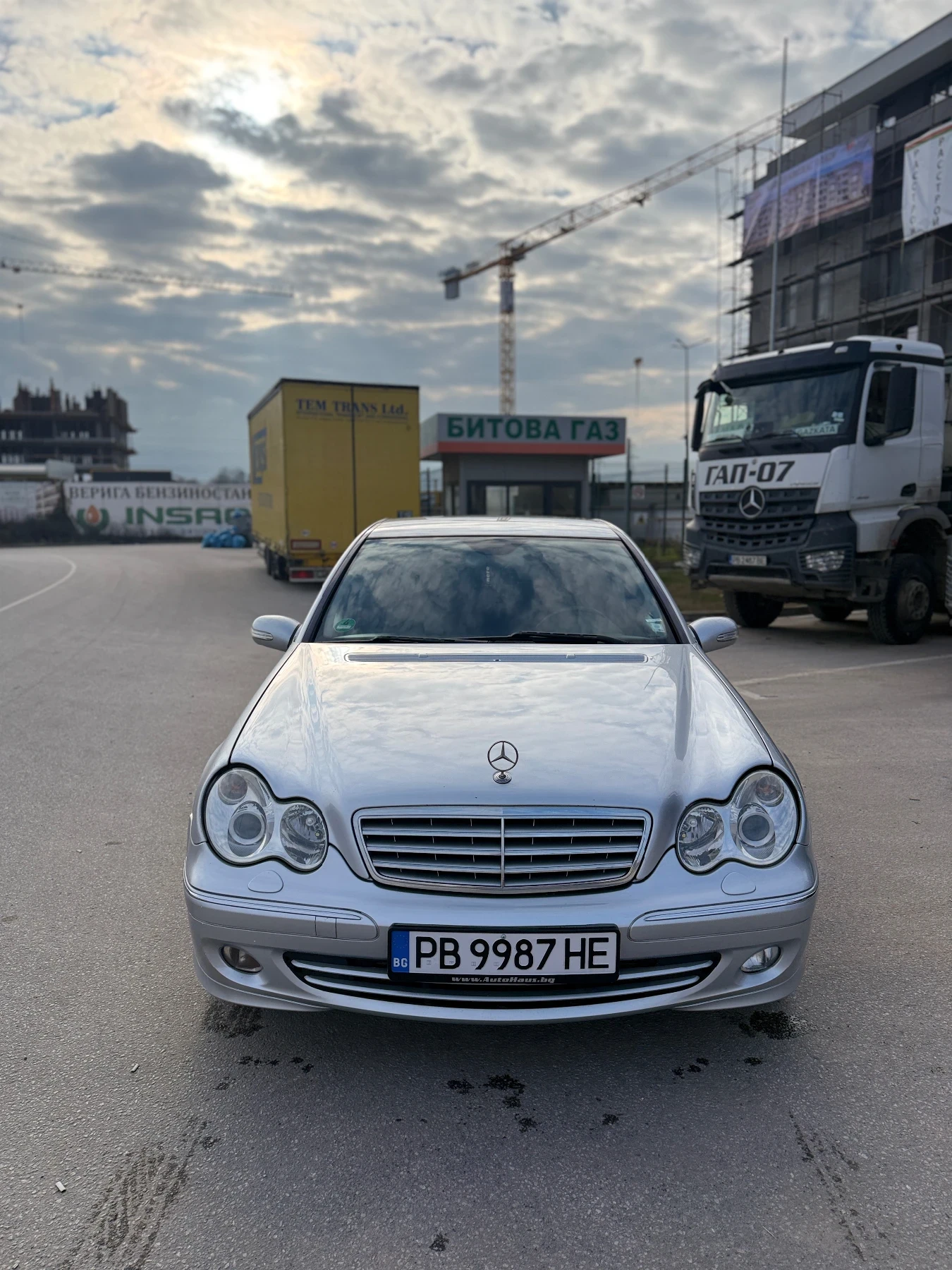 Mercedes-Benz C 180 ГАЗОВА БУТИЛКА , снимка 1