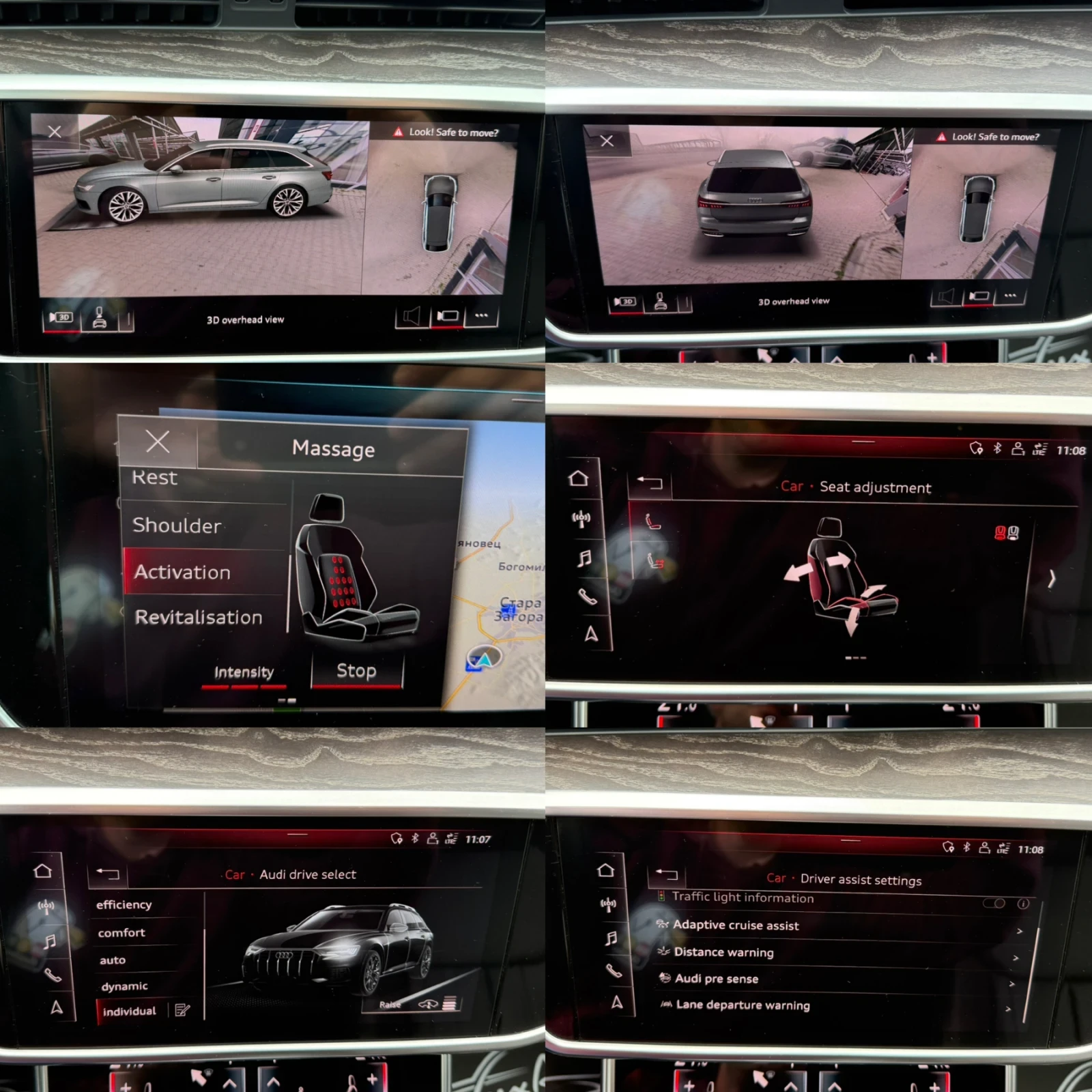 Audi A6 Allroad 55TDI#EXCLUSIVE#MATRIX#SOFTCL#PANO#TV#FULL, снимка 15 - Автомобили и джипове - 53818229