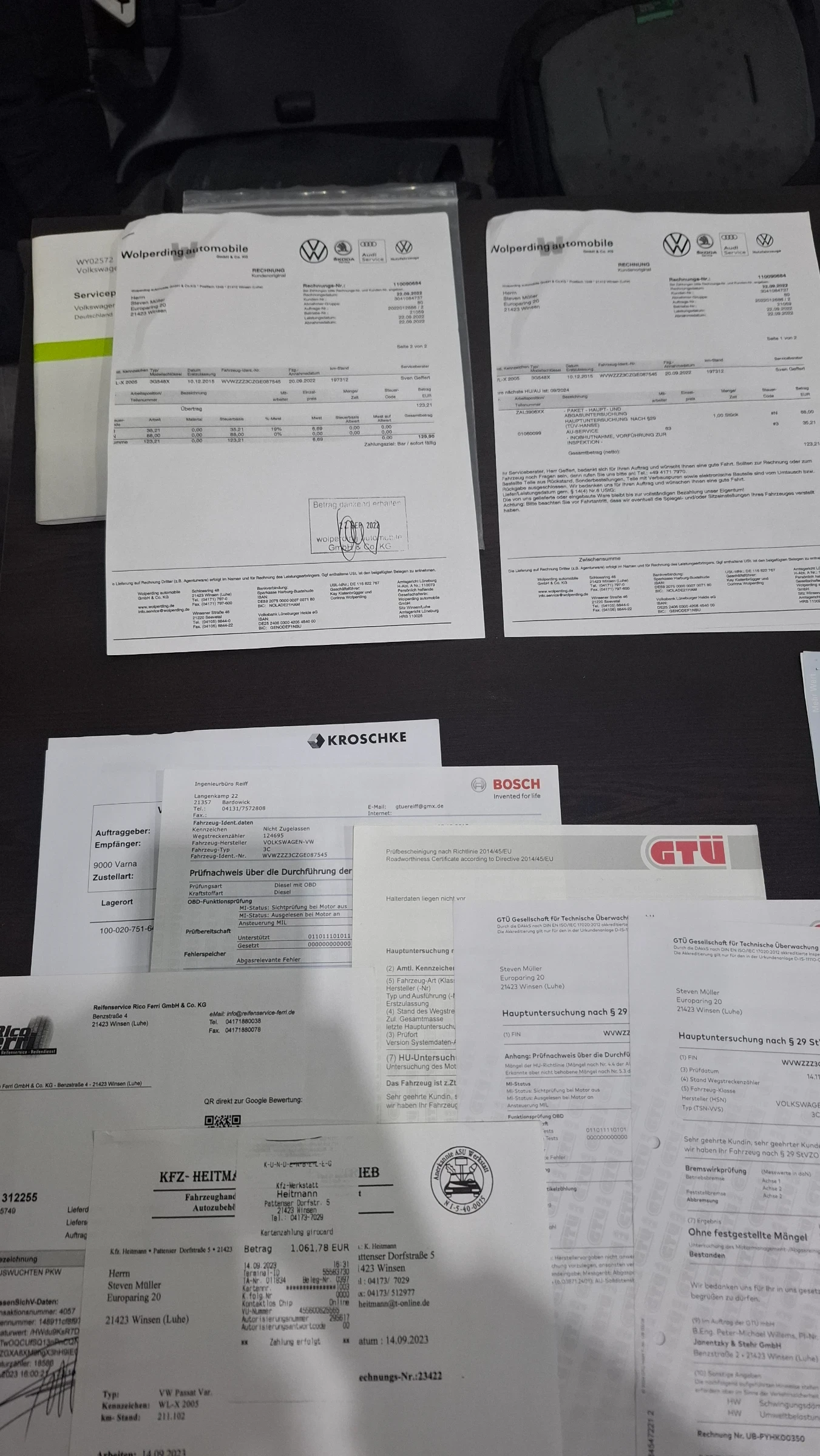 VW Passat 2.0TDI 190k.s HIGHLINE , снимка 15 - Автомобили и джипове - 54207051