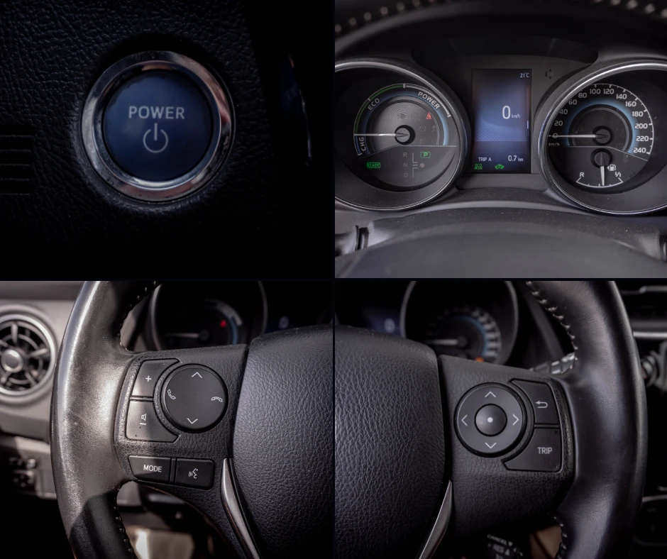 Toyota Auris 1.8 Hybrid Facelif Black Edition! ТОП! С ГАРАНЦИЯ!, снимка 14 - Автомобили и джипове - 55371790
