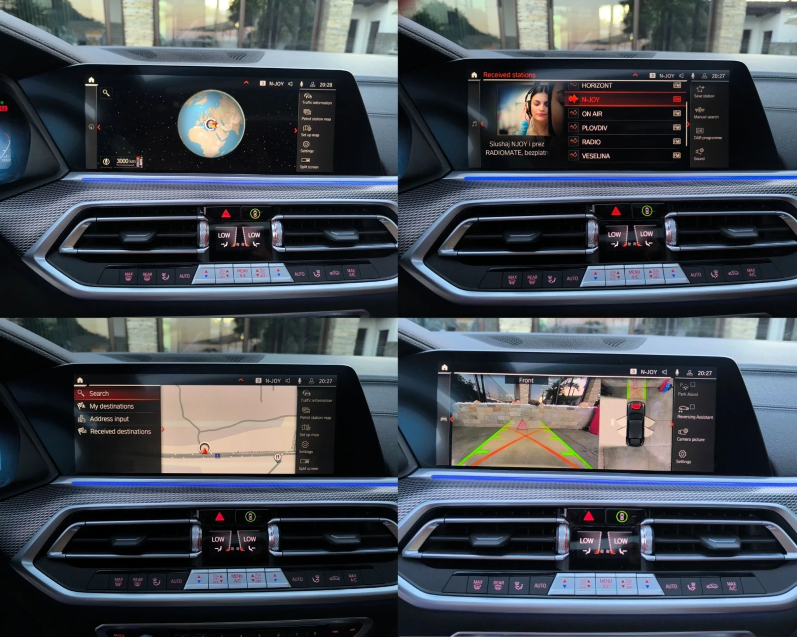 BMW X6 M40D M-PAKET/PERFORMANCE/ПАНОРАМА/HEADUP/360/, снимка 11 - Автомобили и джипове - 54598556