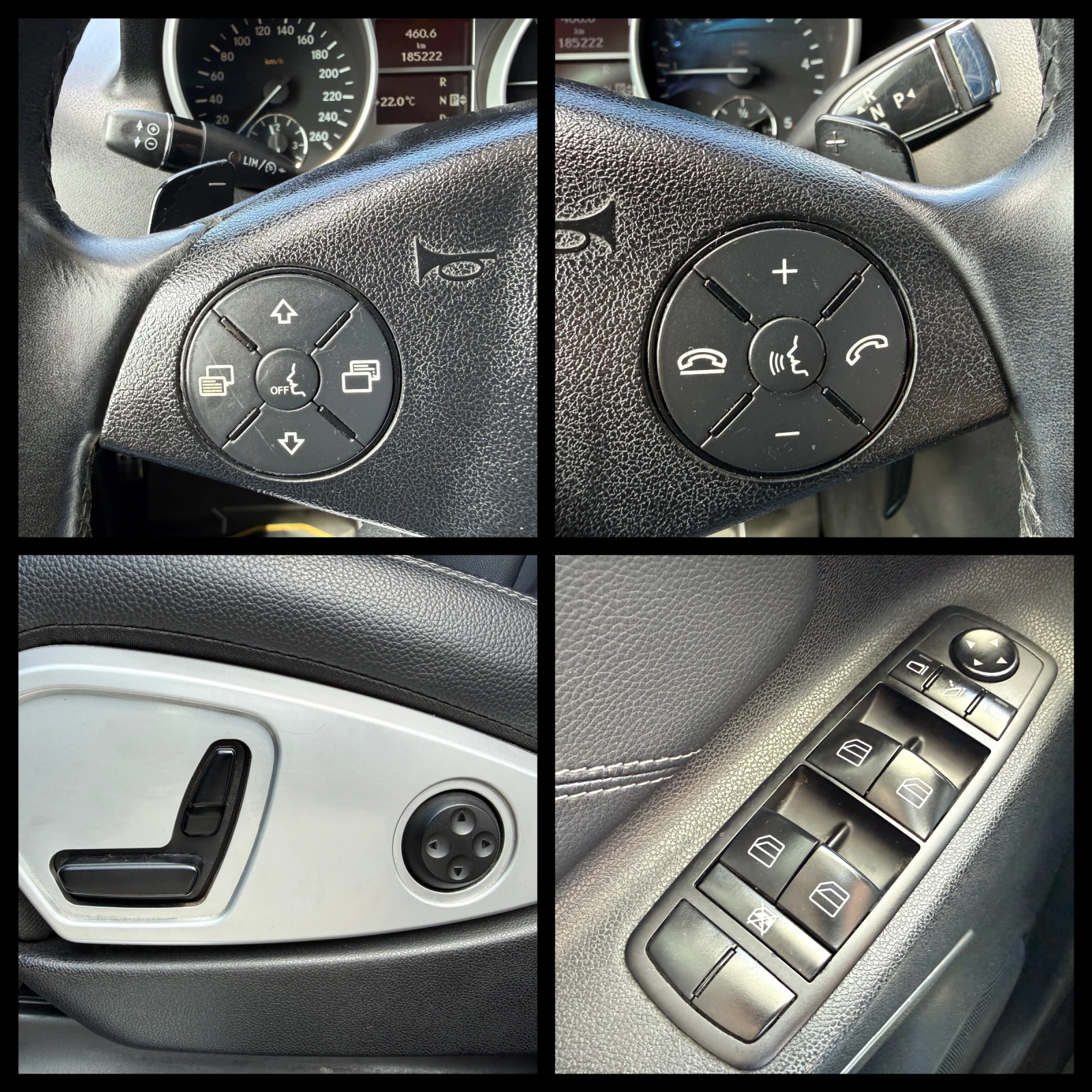 Mercedes-Benz ML 350 CDI 6 МЕСЕЦА ГАРАНЦИЯ/231к.с. Facelift/Камера, снимка 13 - Автомобили и джипове - 55044172