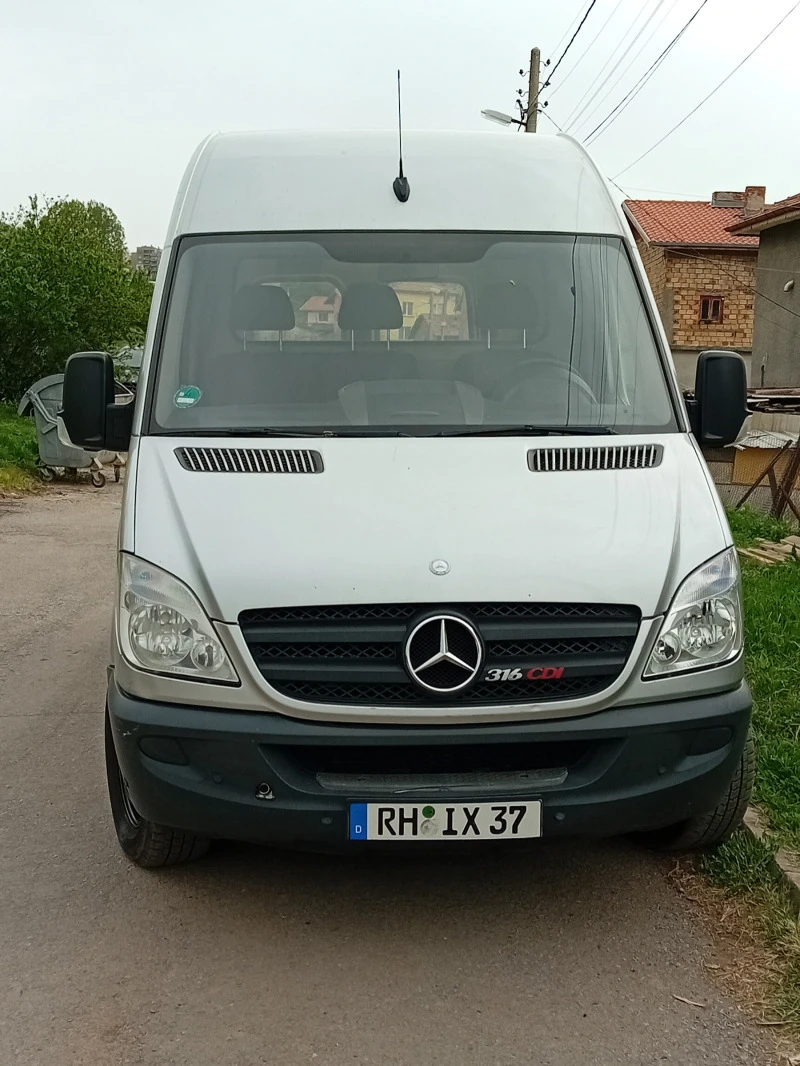 Mercedes-Benz Sprinter 316 2.2 163, снимка 4 - Бусове и автобуси - 47463973