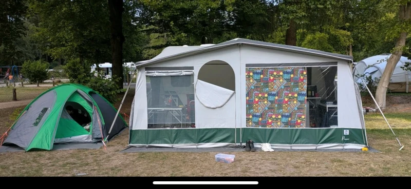 Каравана Tabbert TABBERT COMTESSE-VERDE СУХА, ЧИСТА Готова за път, снимка 6 - Каравани и кемпери - 52579179