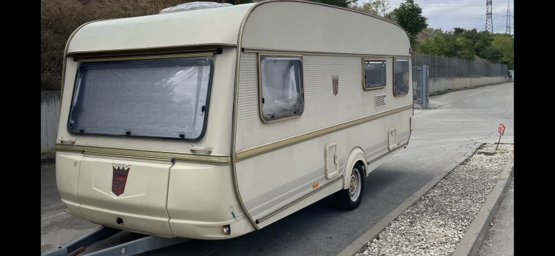 Каравана Tabbert TABBERT COMTESSE-VERDE СУХА, ЧИСТА Готова за път, снимка 3 - Каравани и кемпери - 52579179