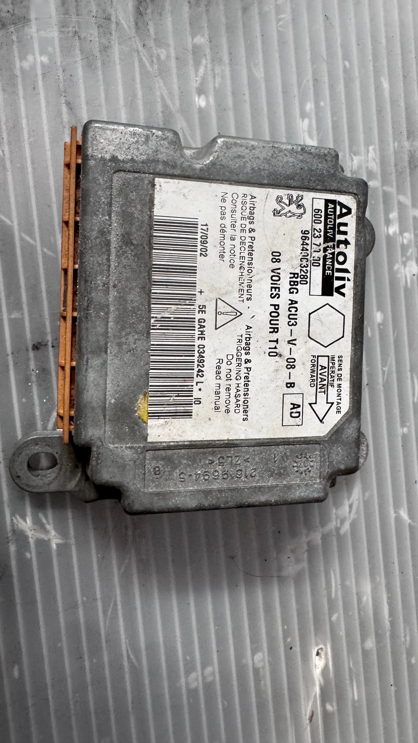 Airbag  /  /  a Peugeot 206 - 9644903280 / 600237000 | Mobile.bg   2