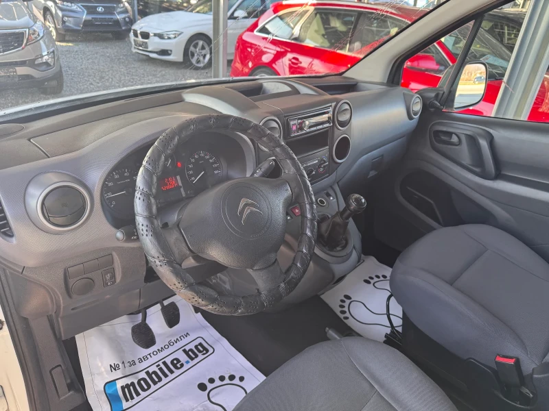 Citroen Berlingo 1.6HDI 75кс * ПЕРФЕКТЕН* , снимка 10 - Автомобили и джипове - 48473163