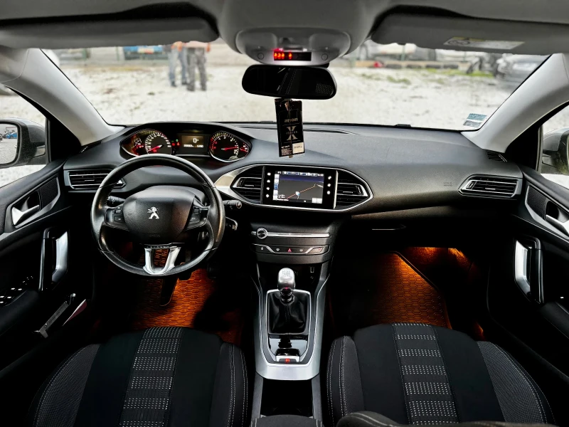 Peugeot 308 Allure 1.6 E-HDI 120 коня, снимка 9 - Автомобили и джипове - 52830088