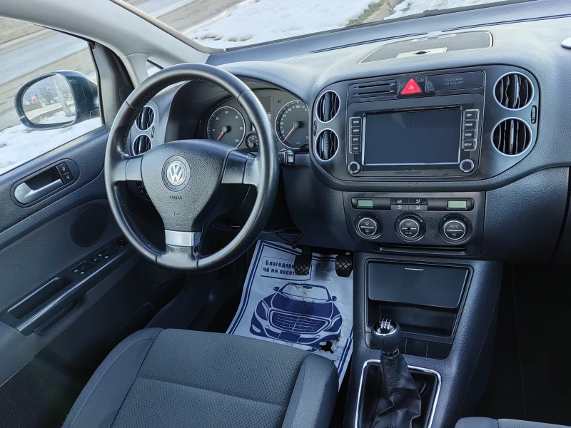 VW Golf Plus 1.9tdi Navi 105ps., снимка 13 - Автомобили и джипове - 52935895