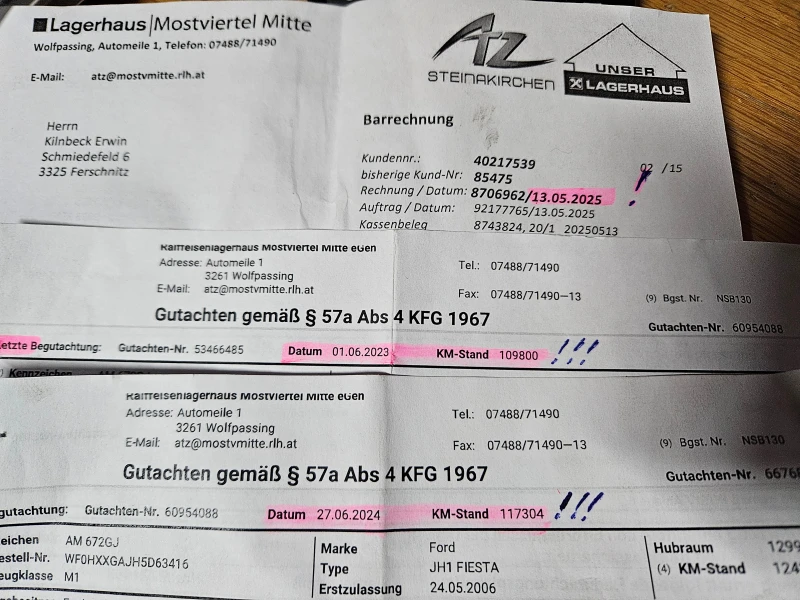 Ford Fiesta 1.3, 70к.с., 129х.км.!!!, снимка 16 - Автомобили и джипове - 53567618