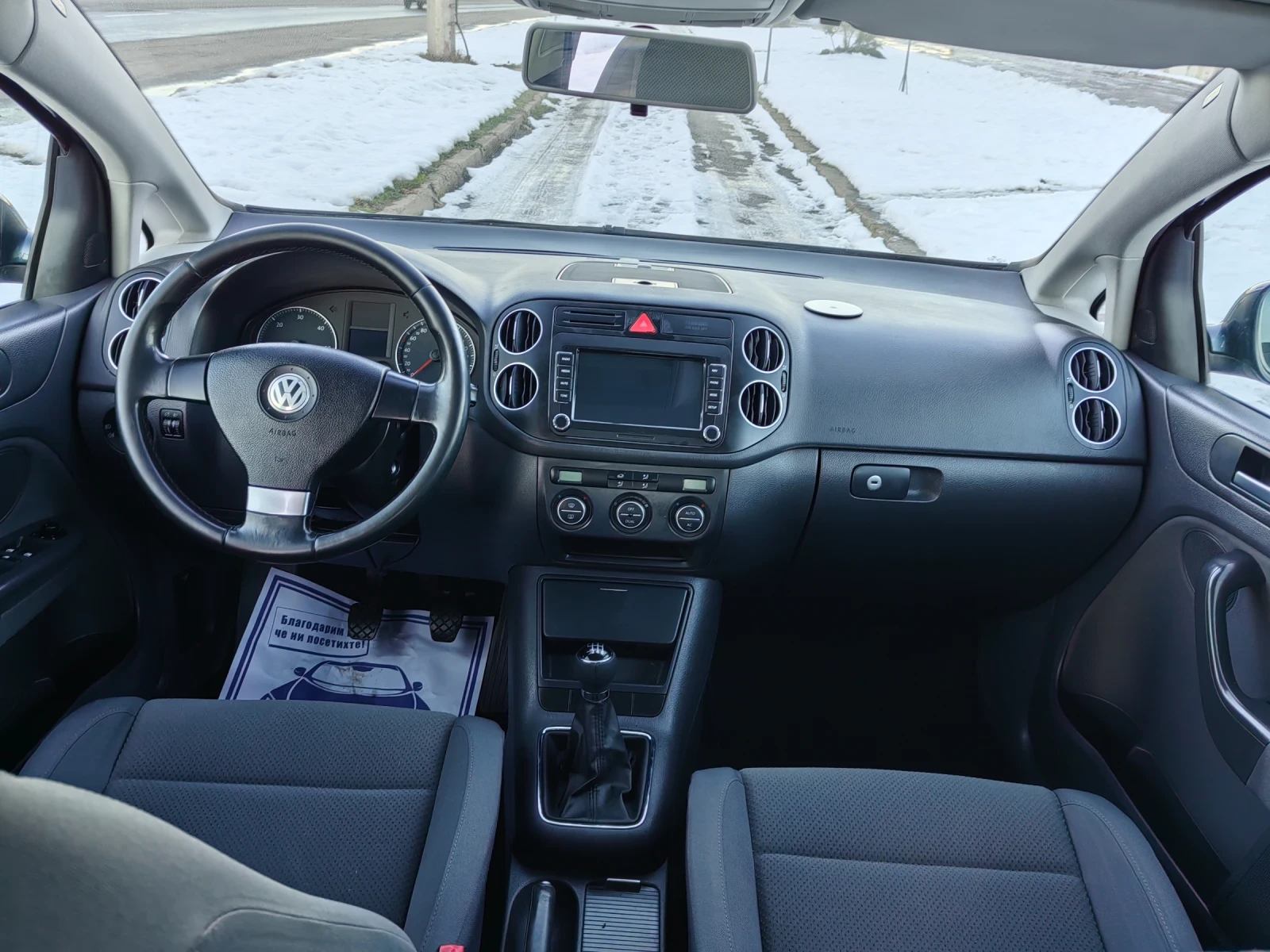 VW Golf Plus 1.9tdi Navi 105ps. - изображение 9