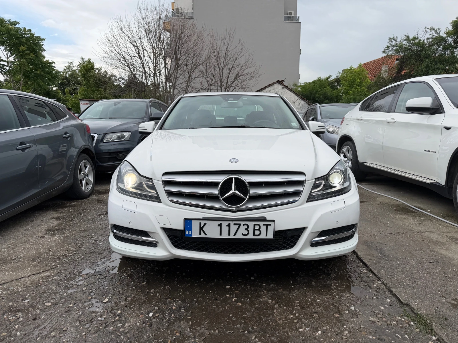 Mercedes-Benz C 220 CDI 170HP AVTOMAT FACELIFT NAVI KLIMA 2014G NOVA , снимка 3 - Автомобили и джипове - 54780465