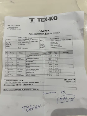 VW Touran - 6900 € / 13495.23 лв. - 78411423 13