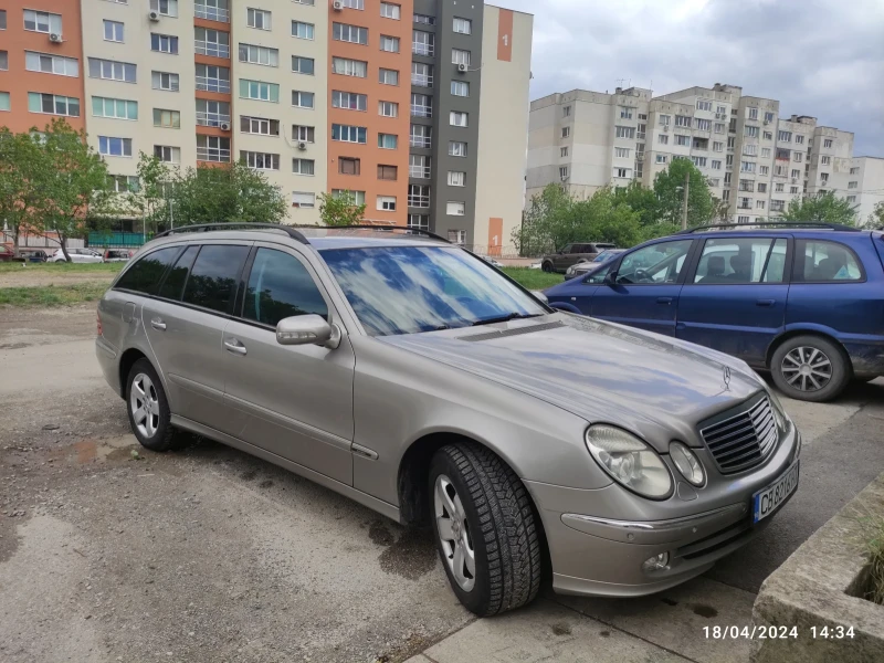 Mercedes-Benz E 320 НА ЗАДНО + ГАЗ, снимка 4 - Автомобили и джипове - 47567006