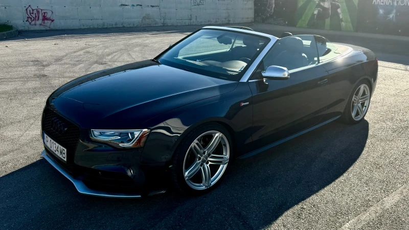 Audi S5 Кабрио, снимка 5 - Автомобили и джипове - 52598021