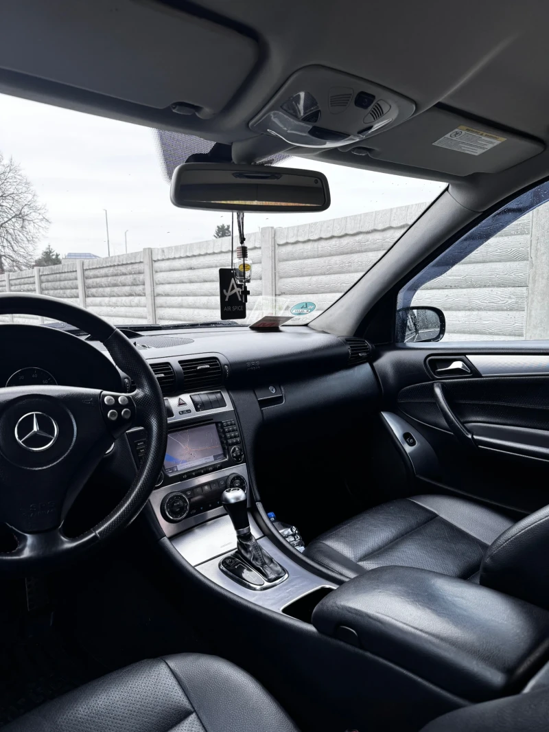 Mercedes-Benz C 230 2.3 KOMPRESSOR БЕЗ АНАЛОГ!!!, снимка 9 - Автомобили и джипове - 53498341