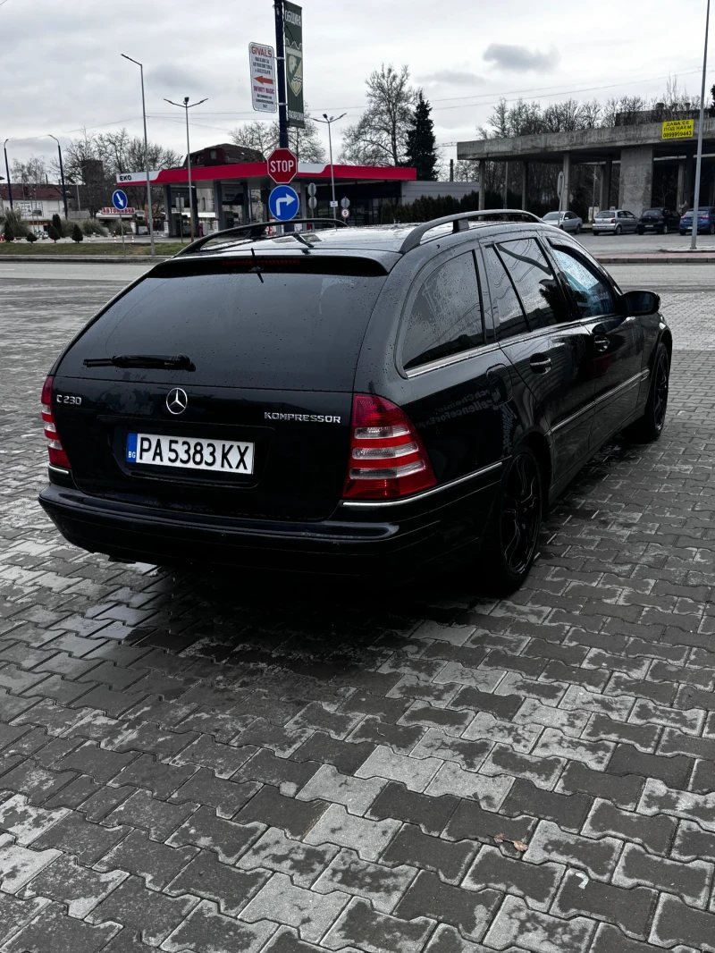 Mercedes-Benz C 230 2.3 KOMPRESSOR БЕЗ АНАЛОГ!!!, снимка 4 - Автомобили и джипове - 53498341