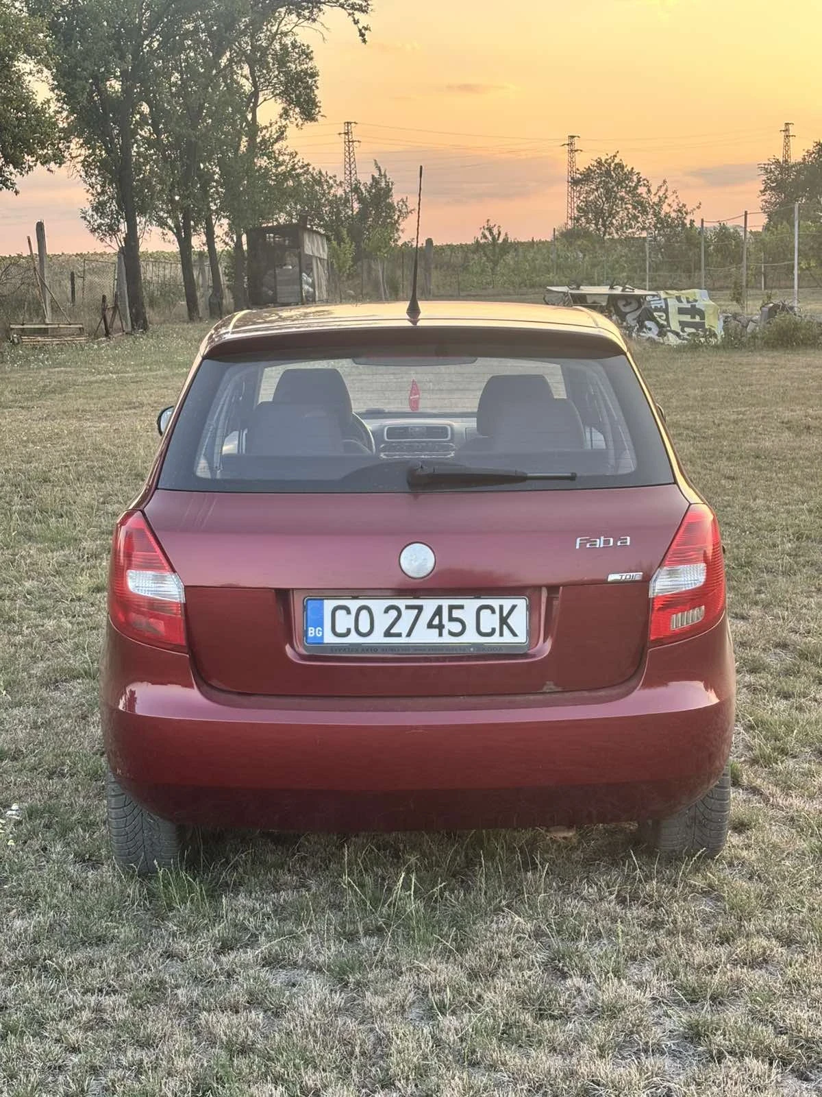 Skoda Fabia  1.4 TDI, 75 к.с., 2008 г., снимка 2 - Автомобили и джипове - 55585535