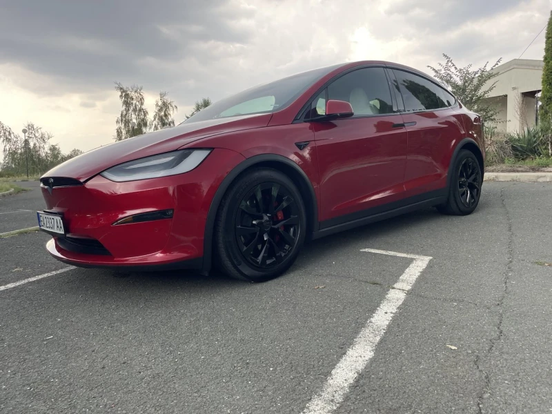 Tesla Model X PLAID, снимка 3 - Автомобили и джипове - 51334045