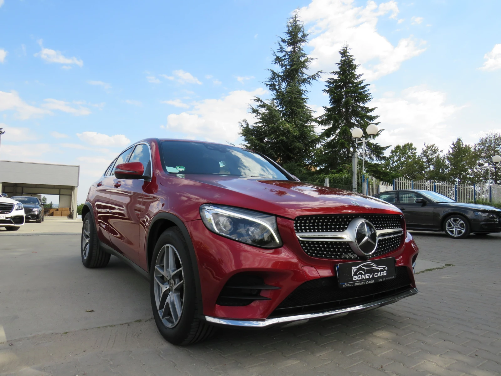 Mercedes-Benz GLC 350 350D AMG-9G-4X4-BURMESTER KEYLESS LED* , снимка 3 - Автомобили и джипове - 55706340