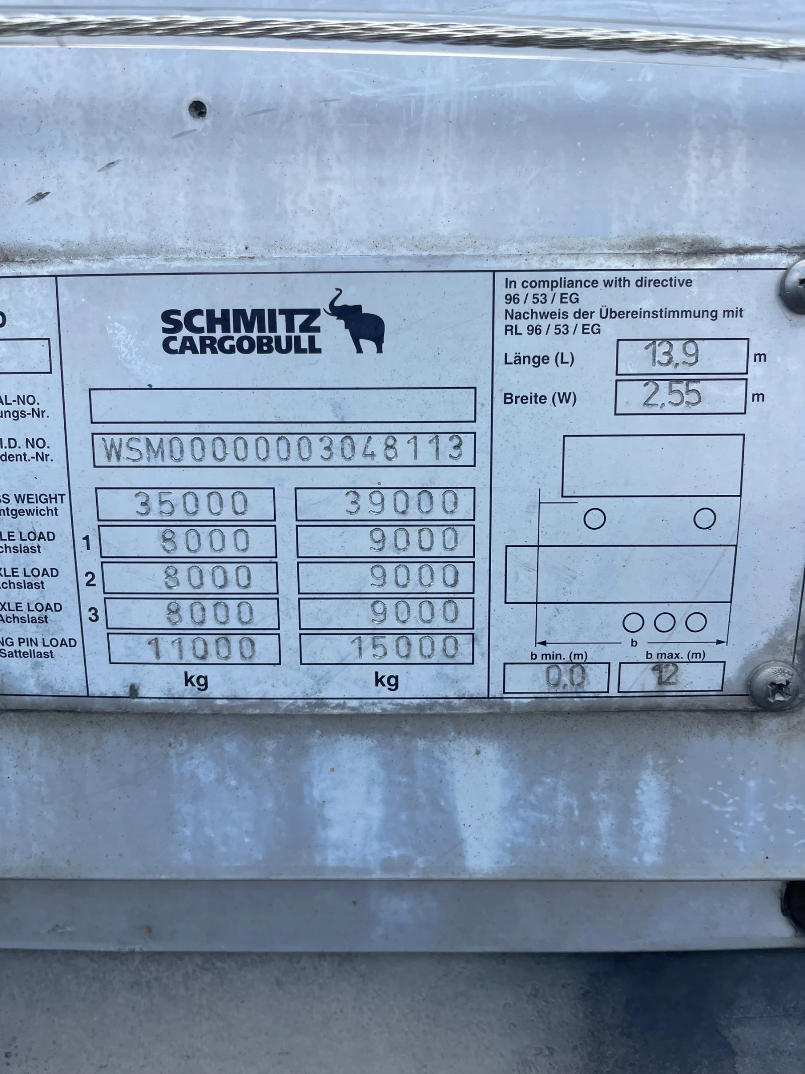 Полуремарке Schmitz, снимка 8 - Ремаркета - 55231316