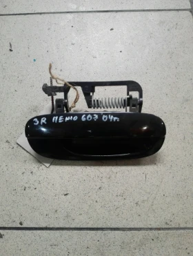 Дръжка врата външна задна дясна Пежо 607 (черна)