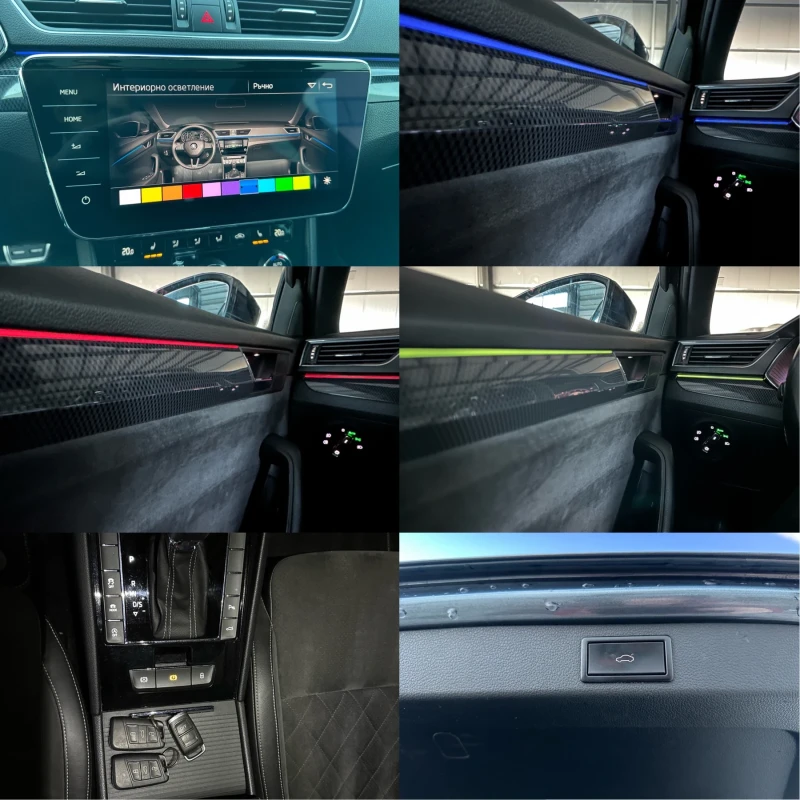 Skoda Superb ПРОДАДЕН/Sportline 2.0TDI 190кс 4x4/Digital/ Full, снимка 17 - Автомобили и джипове - 52250444