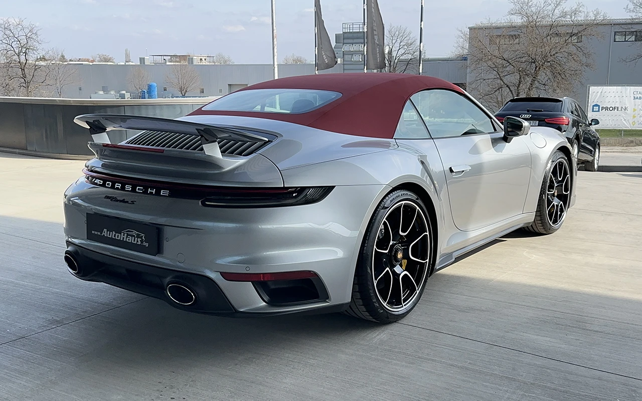 Porsche 911 Turbo S Cabrio, снимка 4 - Автомобили и джипове - 54029933
