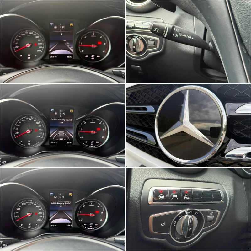 Mercedes-Benz GLC 220 DISTRONIC/4MATIC/MULTIBEAM/ПЪЛНА СЕРВ. ИСТОРИЯ!!!, снимка 12 - Автомобили и джипове - 51909831