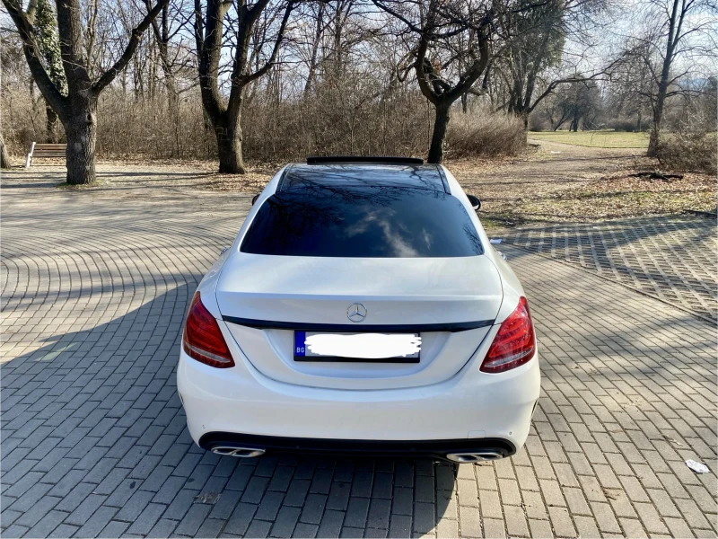 Mercedes-Benz C 250 AMG BITURBO 204hp 4matic Бяла перла, снимка 12 - Автомобили и джипове - 48977230