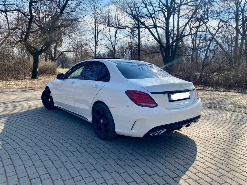 Mercedes-Benz C 250 AMG BITURBO 204hp 4matic Бяла перла, снимка 11 - Автомобили и джипове - 48977230