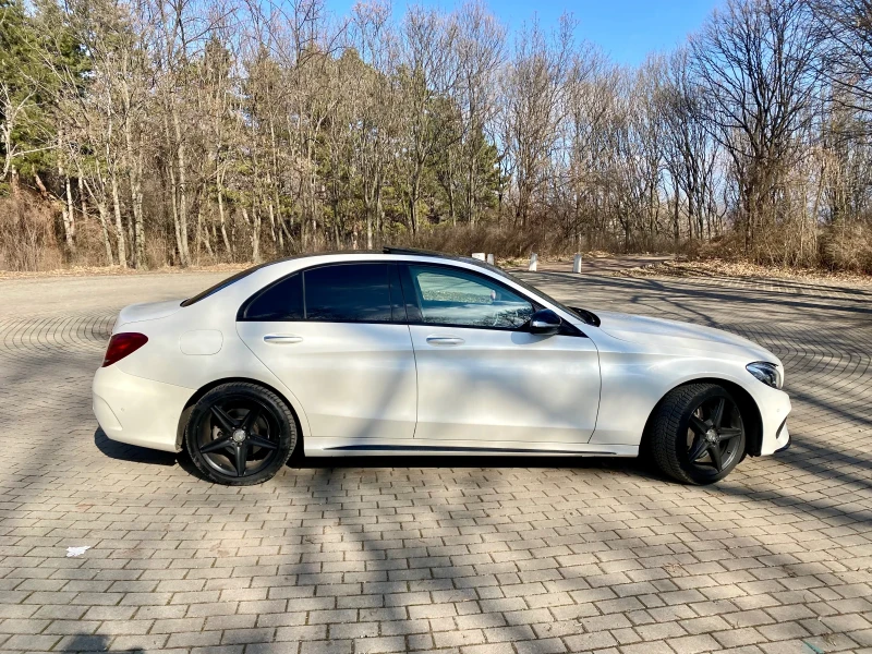 Mercedes-Benz C 250 AMG BITURBO 204hp 4matic Бяла перла, снимка 14 - Автомобили и джипове - 48977230