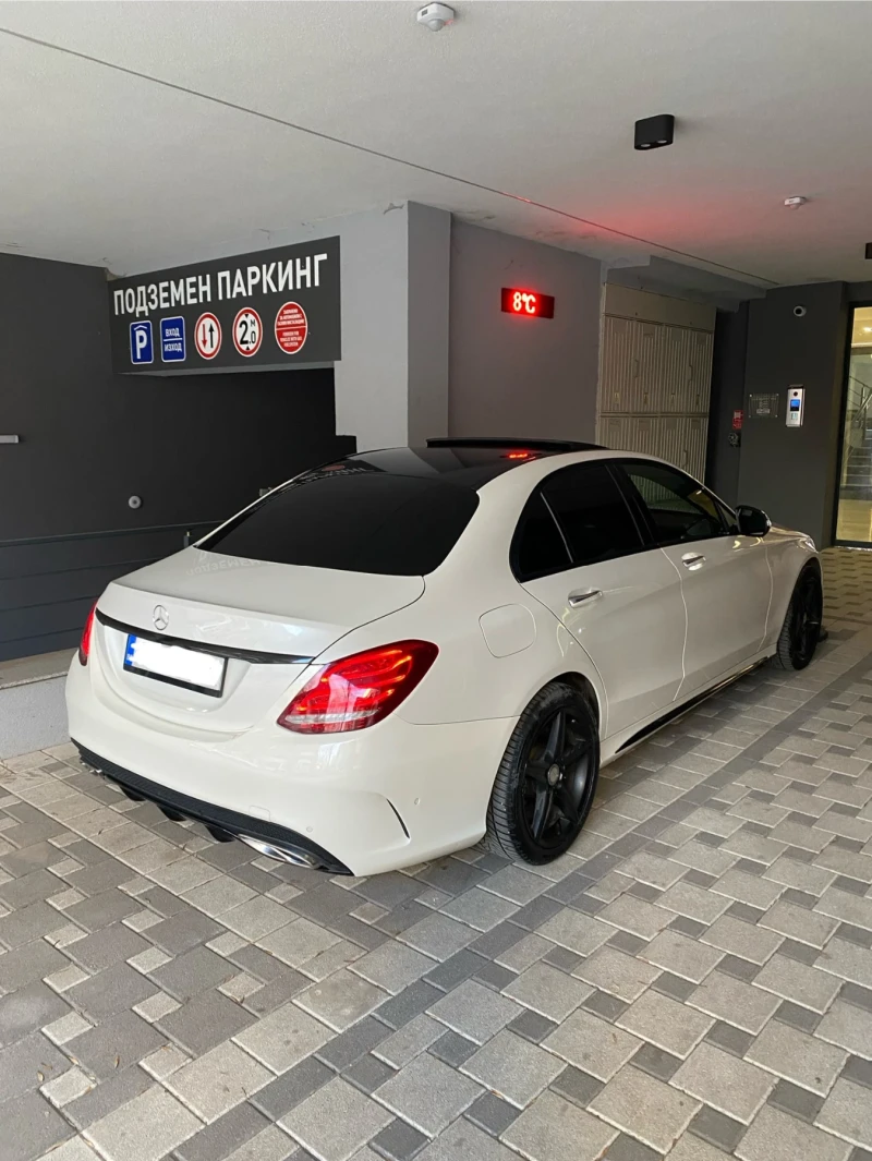 Mercedes-Benz C 250 AMG BITURBO 204hp 4matic Бяла перла, снимка 4 - Автомобили и джипове - 48977230