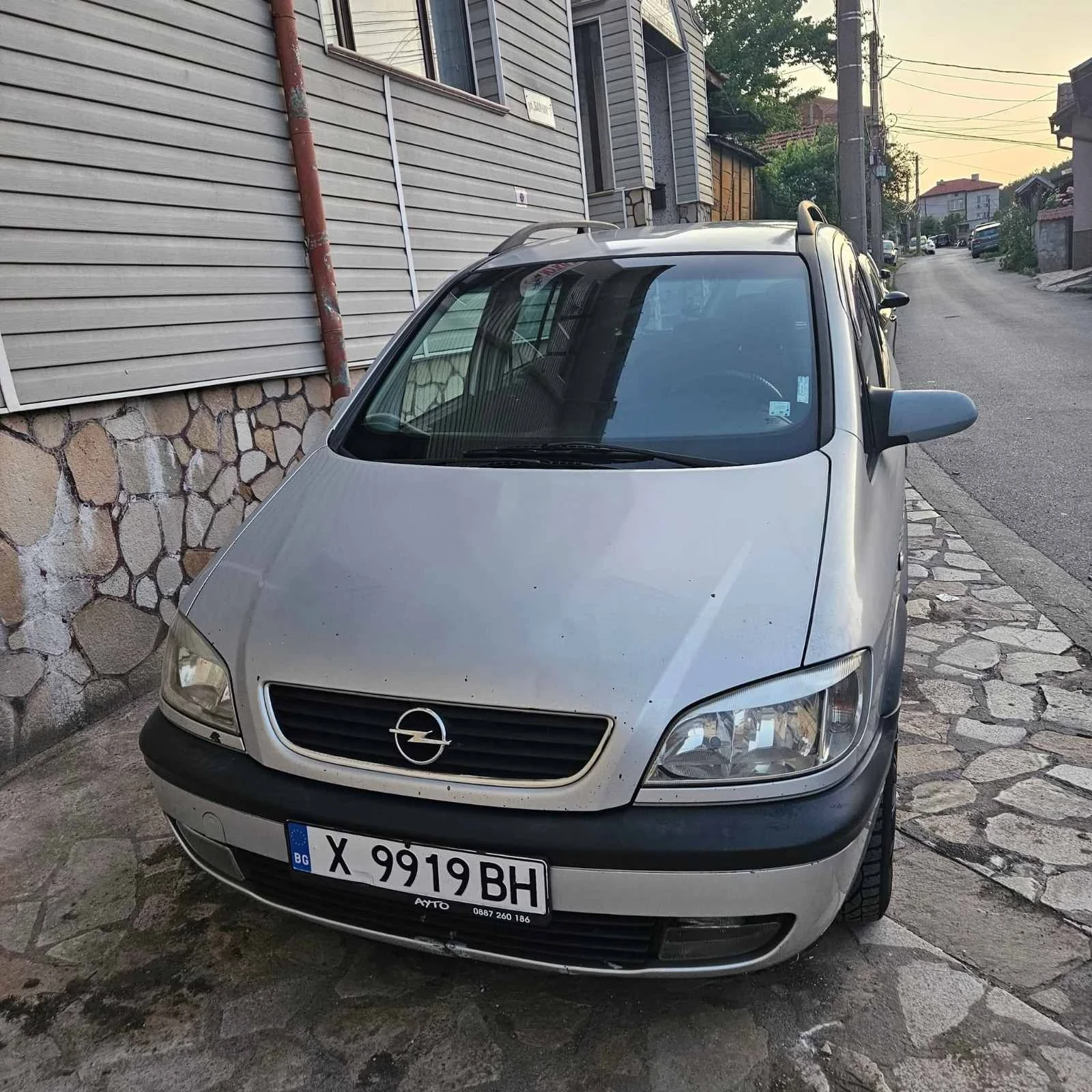 Opel Zafira 1.8 Газ, снимка 1