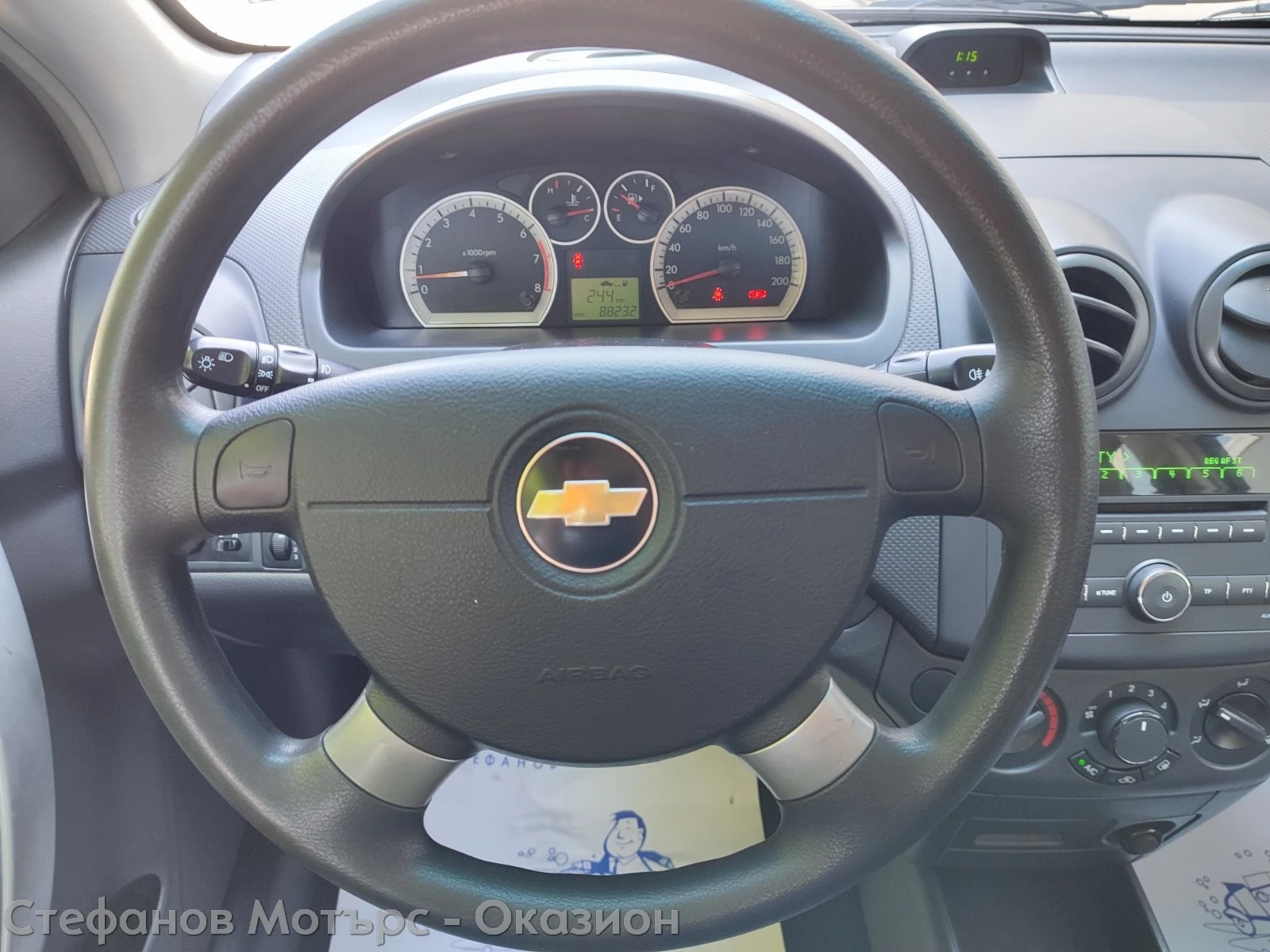 Chevrolet Aveo 1.4 Бензин (100hp) MT5, снимка 9 - Автомобили и джипове - 55057447