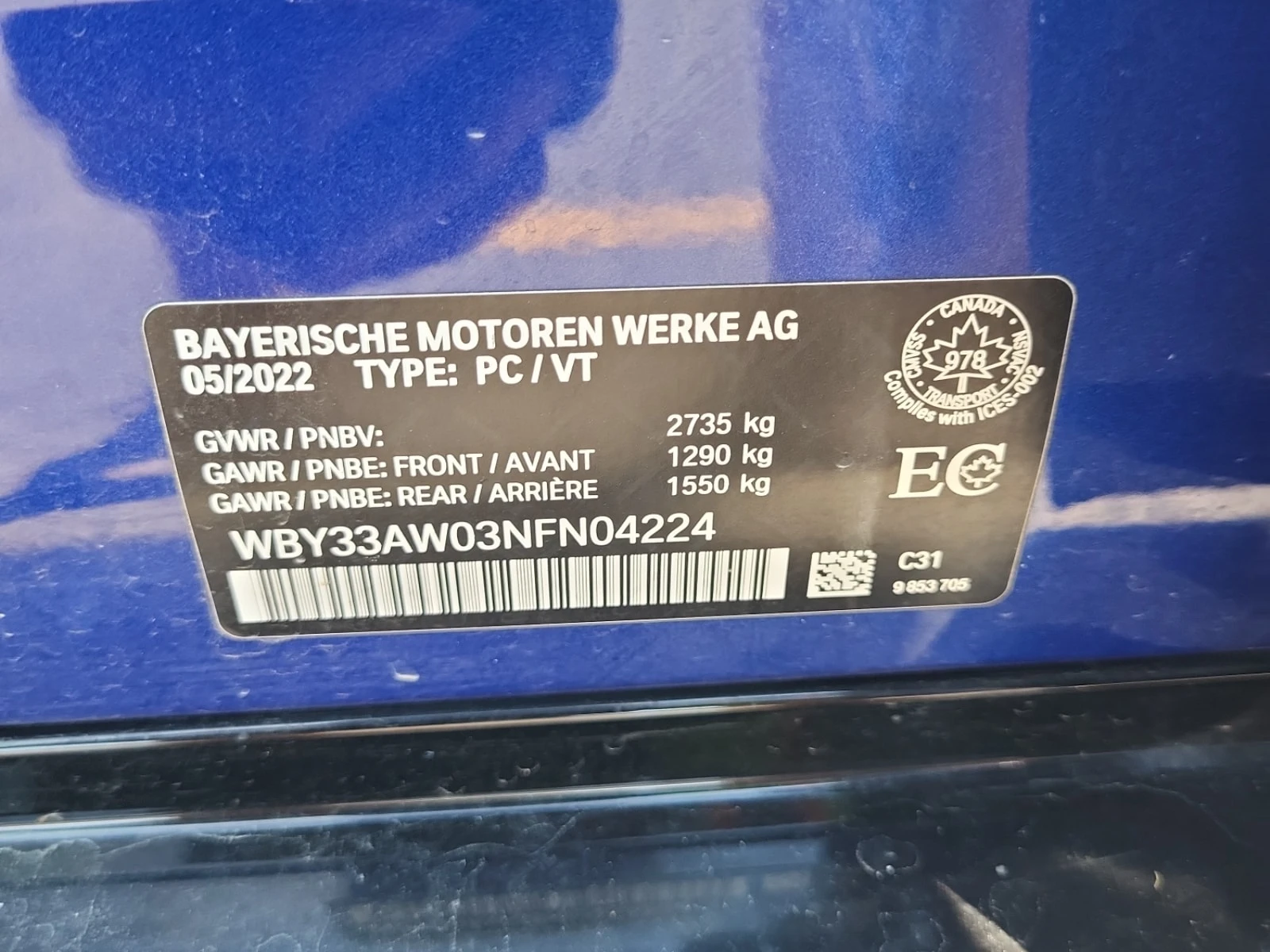 BMW i4 * M50 * CARFAX * От BMW * , снимка 16 - Автомобили и джипове - 55841782