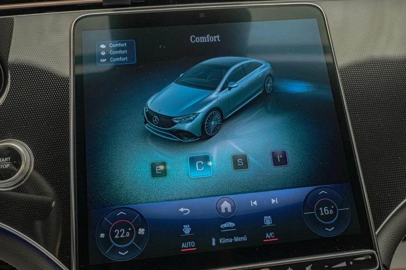 Mercedes-Benz EQE 300/98kWh/MBUX/Амбиент/Подгрев, снимка 11 - Автомобили и джипове - 51423835