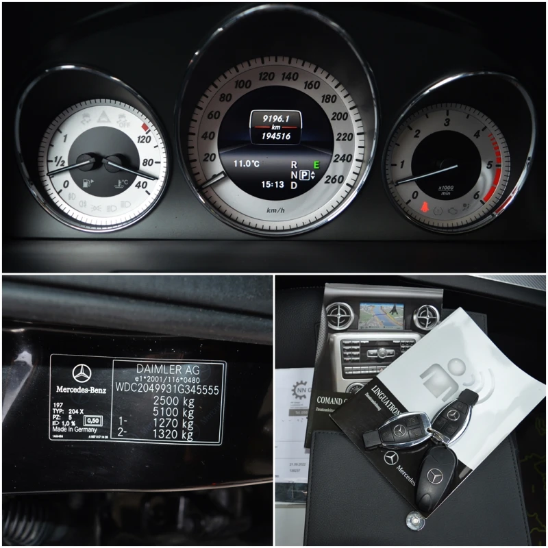 Mercedes-Benz GLK 350CDi 4Matic AMG LINE - ШВЕЙЦАРИЯ, снимка 10 - Автомобили и джипове - 53456162