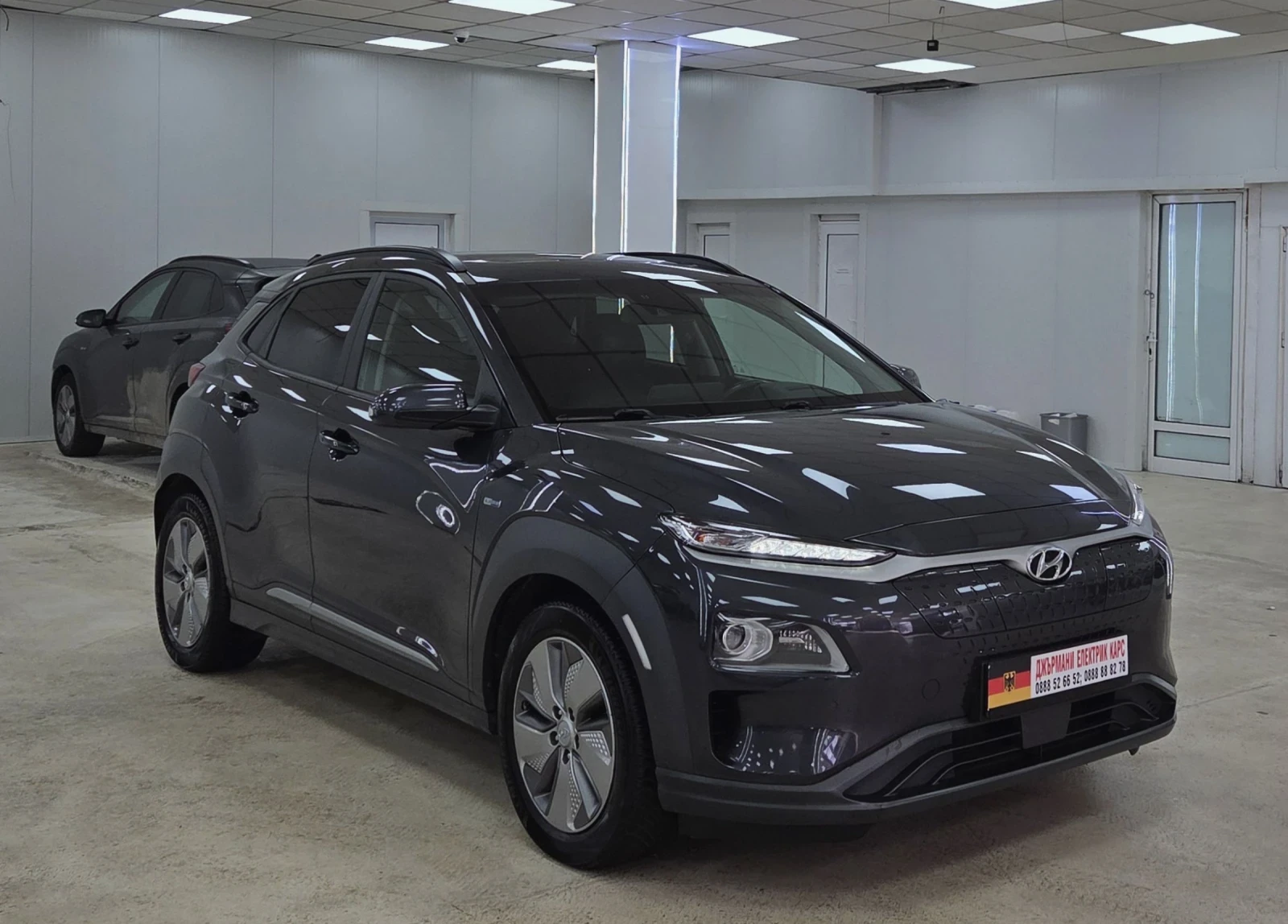 Hyundai Kona 64KWh/Premium/SOH100%/ШИБИДАХ