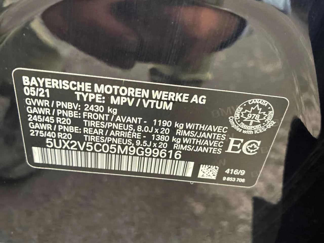 BMW X4 M40i  CARFAX, снимка 12 - Автомобили и джипове - 55740576